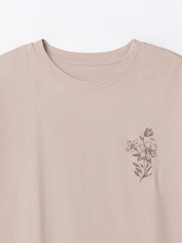 MARK FORMELLE Комплект 591376 592600 холодный бежевый +цветы на бежевом