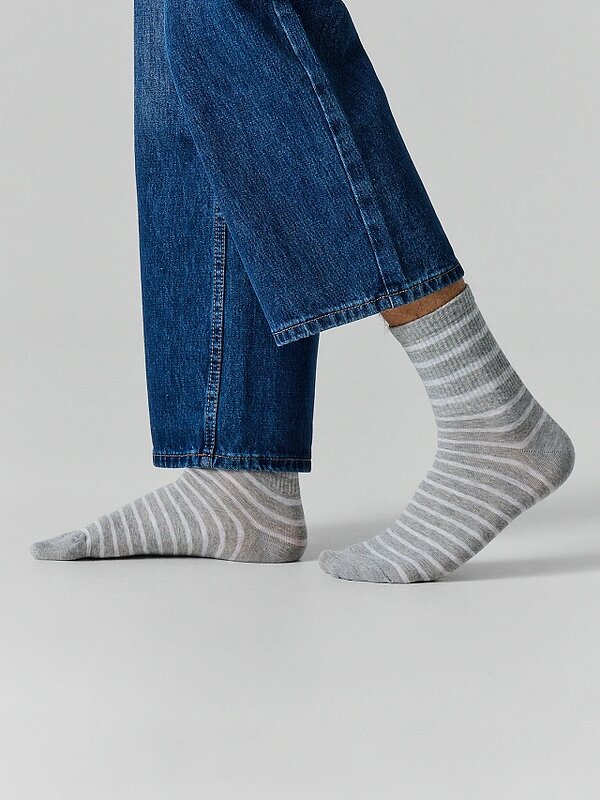 MARK FORMELLE Мужские носки 591426 106K-3583 серый меланж