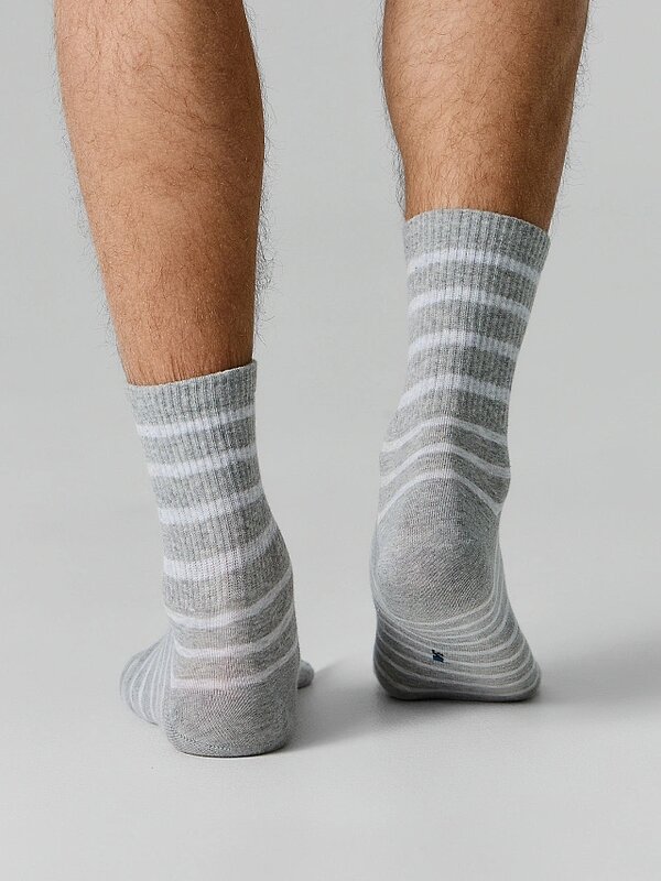 MARK FORMELLE Мужские носки 591426 106K-3583 серый меланж