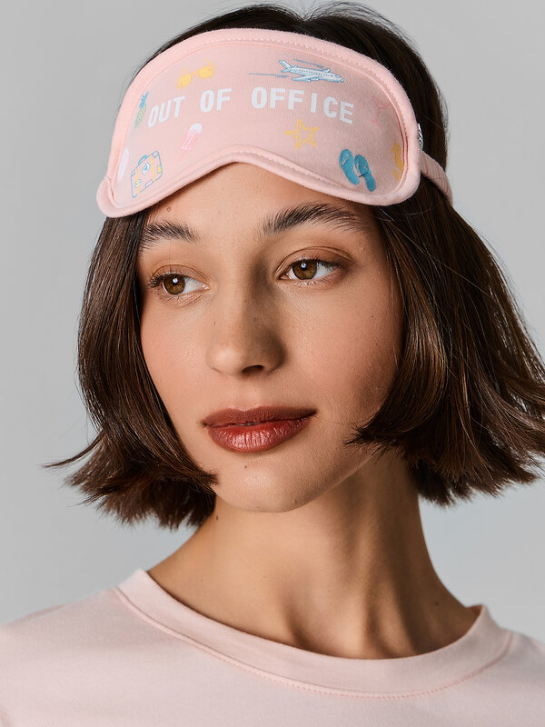 MARK FORMELLE Маска для сна 591435 212039 розовый +печать1