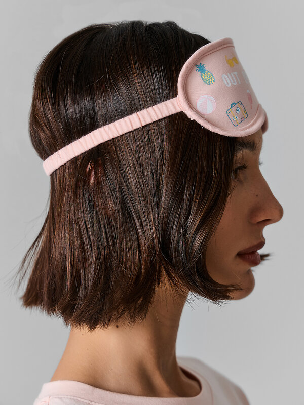 MARK FORMELLE Маска для сна 591435 212039 розовый +печать1