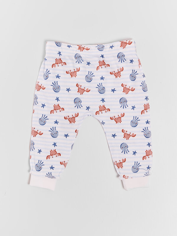 MARK FORMELLE Ползунки 591437 85113-1-2 крабики и медузы на полоске +киты на синем