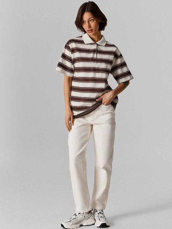 MARK FORMELLE Поло 591439 112895 полоска на морозной мяте