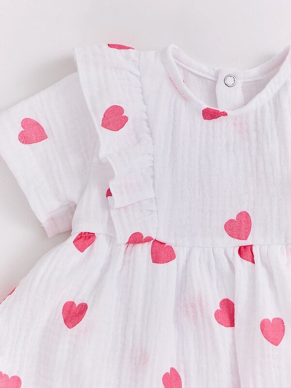 MARK FORMELLE Полукомбинезон 591444 13029 сердечки на белом