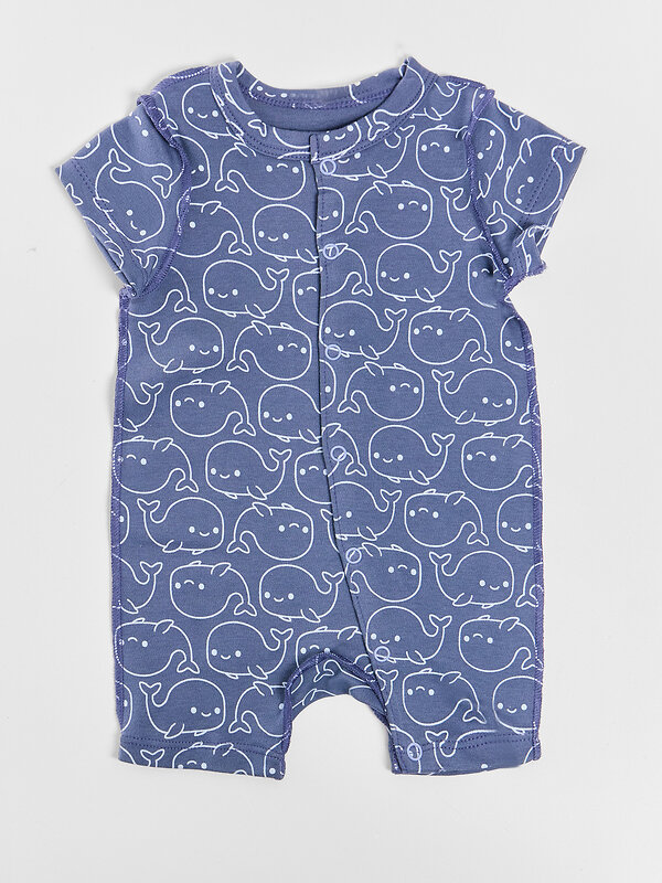 MARK FORMELLE Полукомбинезон 591446 13024-1-2 крабики и медузы на полоске +киты на синем