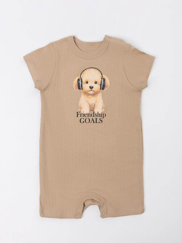 MARK FORMELLE Полукомбинезон 591447 13024-2 ирландский крем +собачки на молочном