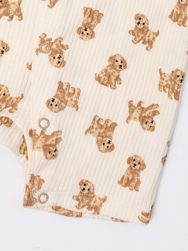 MARK FORMELLE Полукомбинезон 591447 13024-2 ирландский крем +собачки на молочном