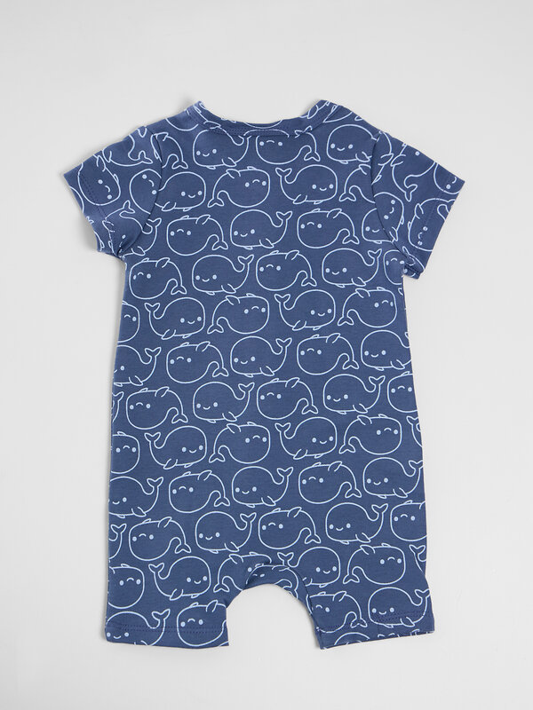 MARK FORMELLE Полукомбинезон 591448 13024-2 крабики и медузы на полоске +киты на синем
