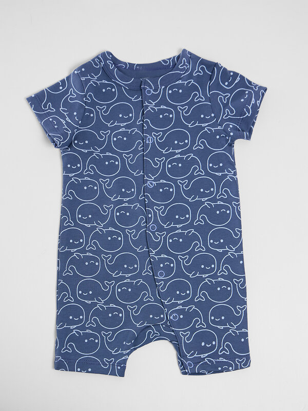 MARK FORMELLE Полукомбинезон 591448 13024-2 крабики и медузы на полоске +киты на синем