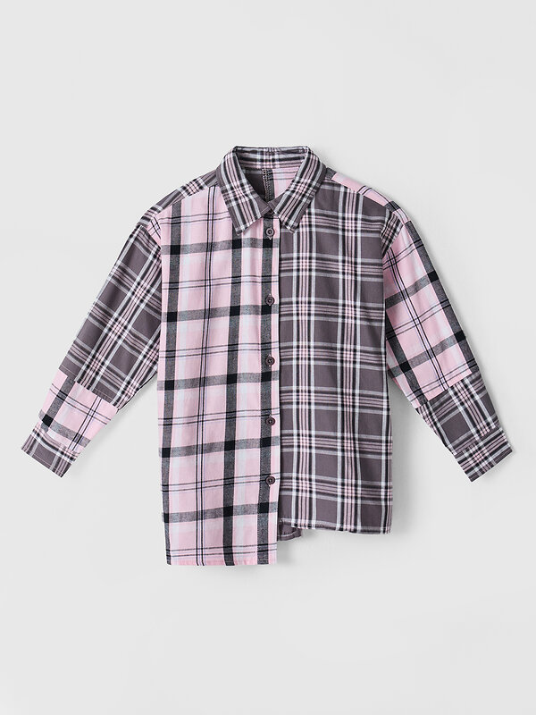 MARK FORMELLE Рубашка 591449 127998 розовая клетка