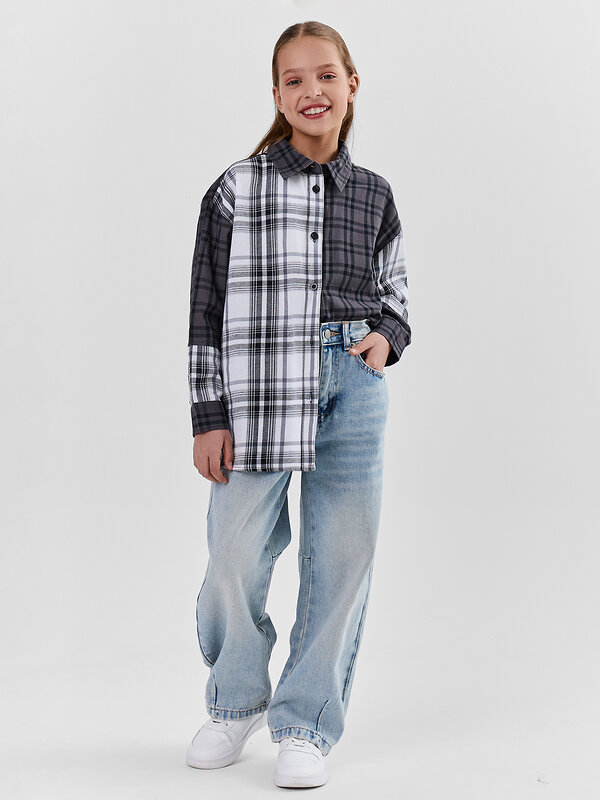 MARK FORMELLE Рубашка 591450 127998 черная клетка