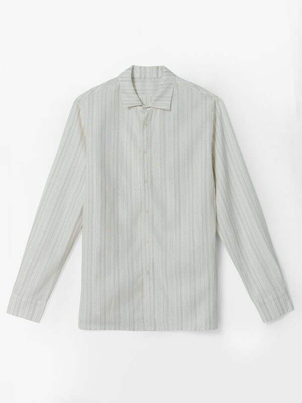 MARK FORMELLE Рубашка 591453 121980-1 св.серая полоска на молочном