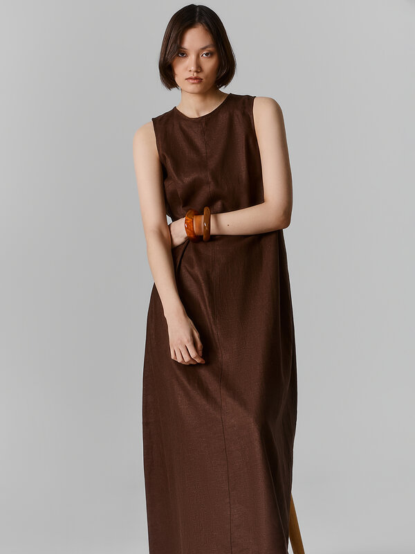 MARK FORMELLE Сарафан 591456 154041 шоколадное мартини