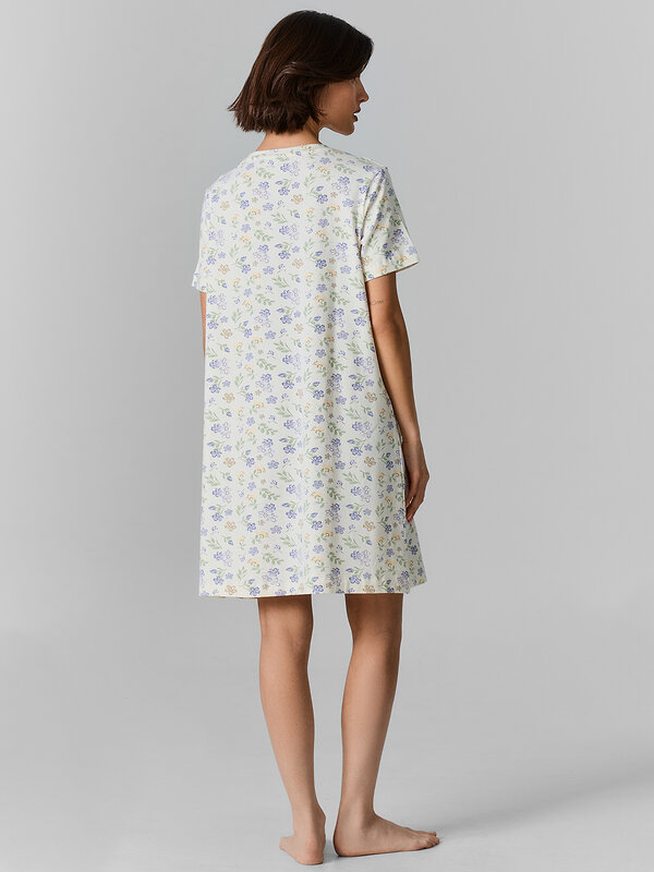 MARK FORMELLE Сорочка 591462 572346 цветы на молочном