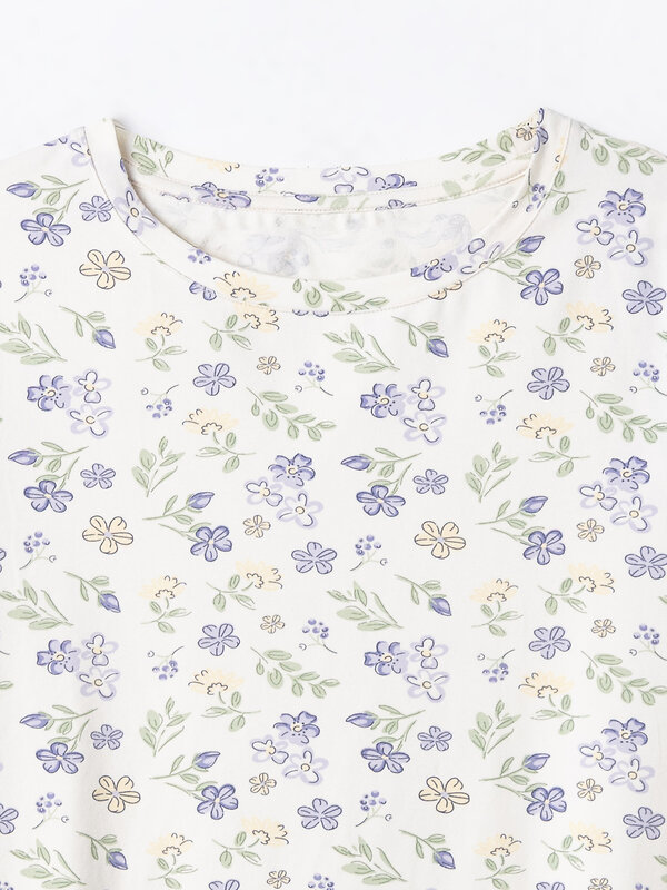 MARK FORMELLE Сорочка 591462 572346 цветы на молочном