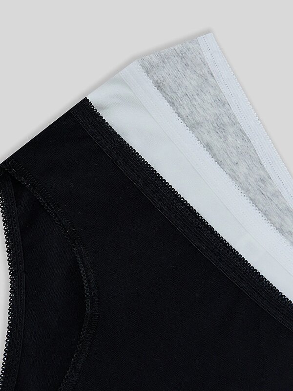 MARK FORMELLE Трусы 591480 417729-3 белый + серый меланж+черный