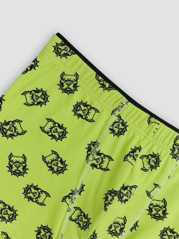 MARK FORMELLE Трусы 591532 411134 собачки на зеленом лайме