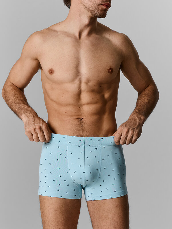 MARK FORMELLE Трусы 591536 411230 треугольники на серо -бирюзовом