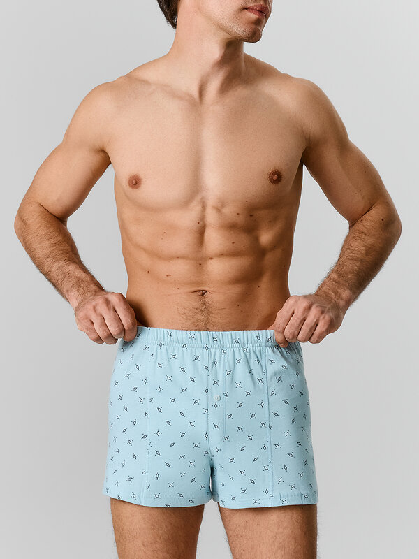 MARK FORMELLE Трусы 591541 411231 узор на серо -бирюзовом