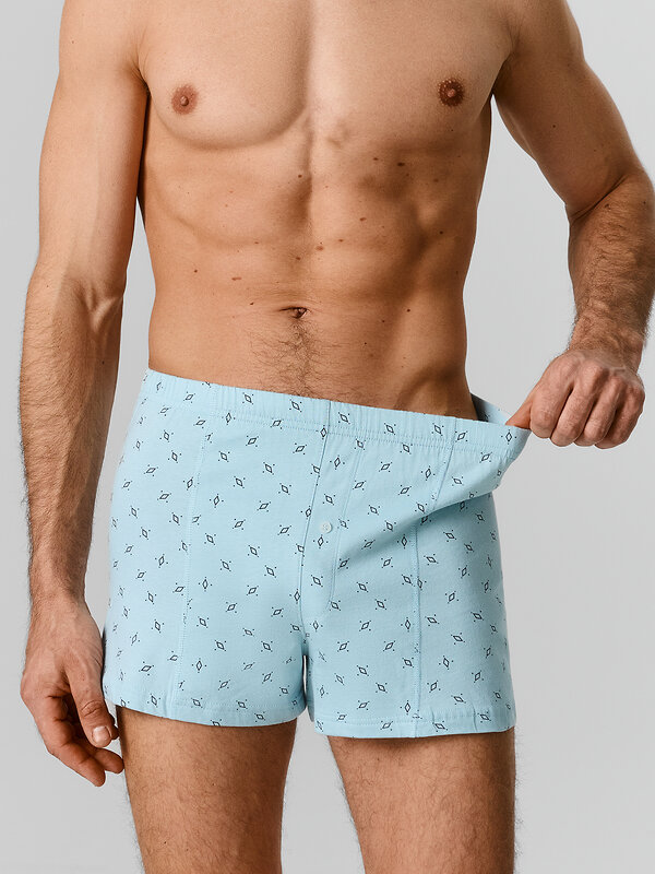 MARK FORMELLE Трусы 591541 411231 узор на серо -бирюзовом