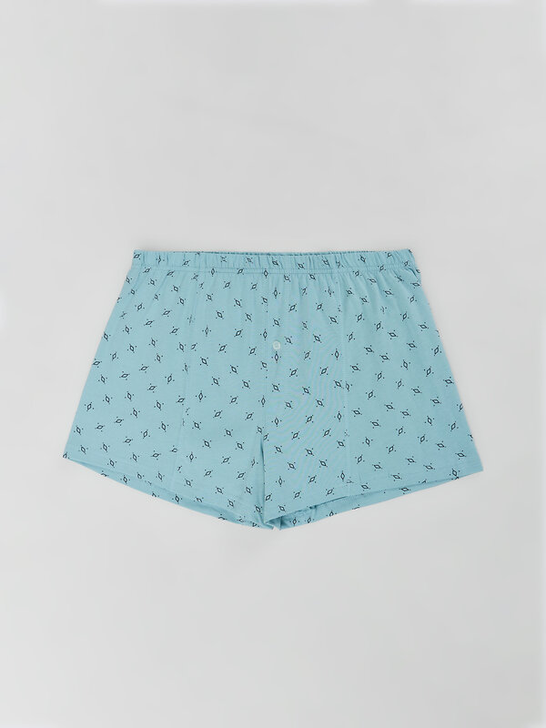 MARK FORMELLE Трусы 591541 411231 узор на серо -бирюзовом