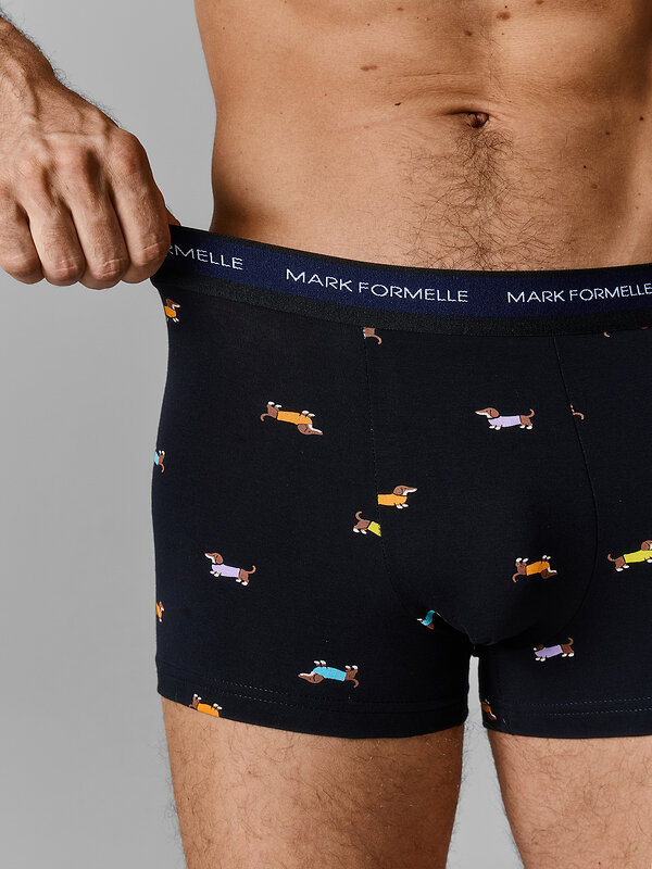 MARK FORMELLE Трусы 591544 411228-2 таксы на черном +затмение