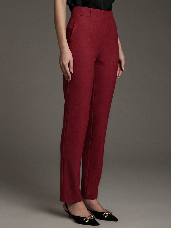 Emka Fashion Брюки 94132 D149/vikara бордовый