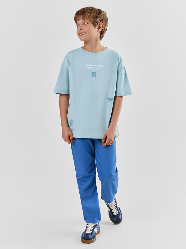 MARK FORMELLE Футболка 591558 113384 св.шалфей +печать