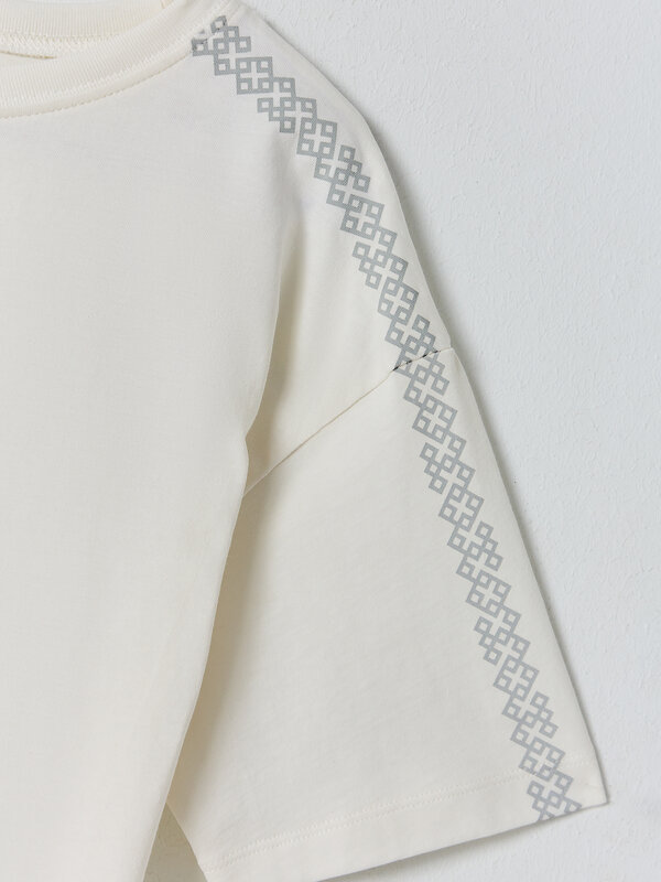 MARK FORMELLE Футболка 591559 113384 св.молочный +печать