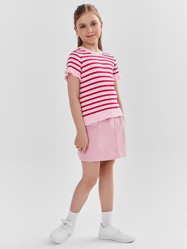 MARK FORMELLE Джемпер 591565 128001 розовая полоска