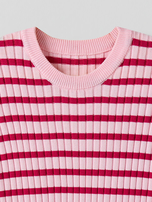 MARK FORMELLE Джемпер 591565 128001 розовая полоска