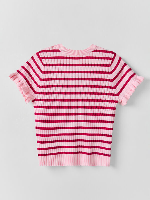 MARK FORMELLE Джемпер 591565 128001 розовая полоска