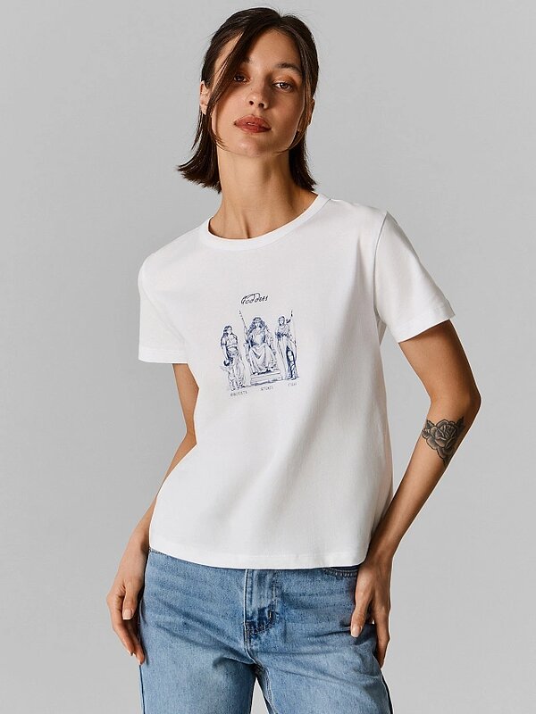 MARK FORMELLE Футболка 591571 112997 белый +печать