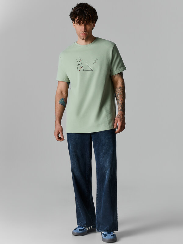 MARK FORMELLE Футболка 591574 111958 канарский зеленый +печать