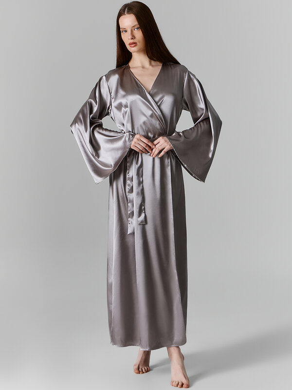 MARK FORMELLE Халат 591575 552294 серый пепел