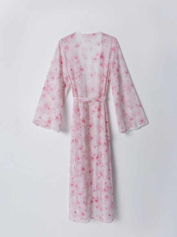 MARK FORMELLE Халат 591576 552297 розы на св.молочном