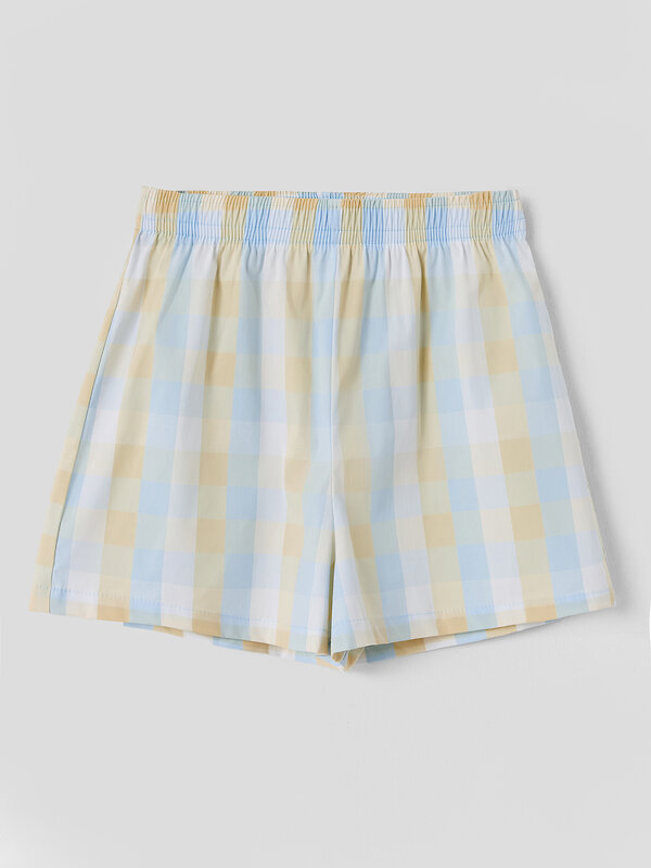MARK FORMELLE Шорты 591583 537001 желто -голубая клетка