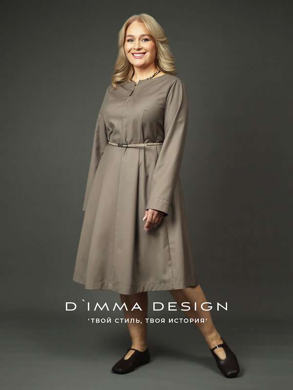 DIMMA Платье 591196 2682 Какао