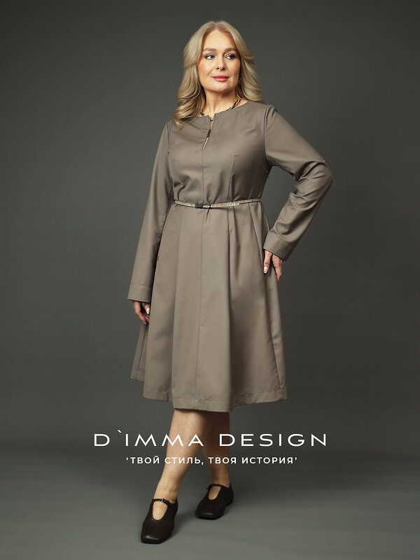DIMMA Платье 591196 2682 Какао