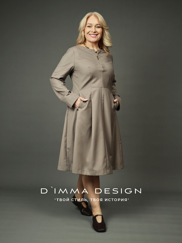 DIMMA Платье 591196 2682 Какао
