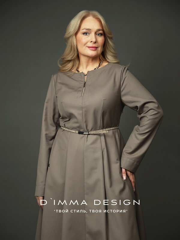 DIMMA Платье 591196 2682 Какао