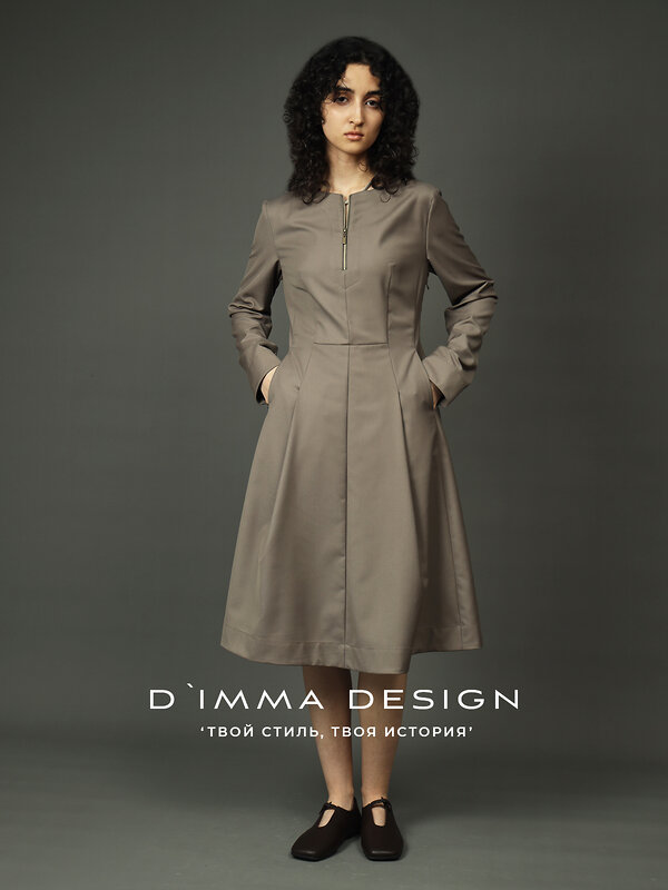 DIMMA Платье 591196 2682 Какао