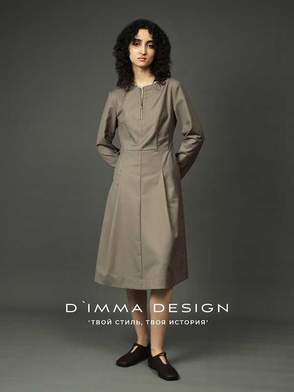 DIMMA Платье 591196 2682 Какао