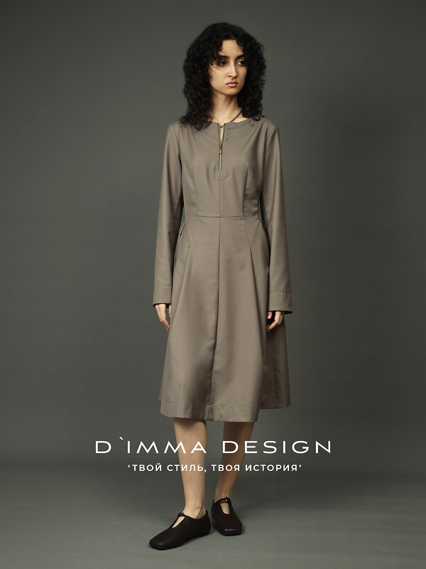 DIMMA Платье 591196 2682 Какао