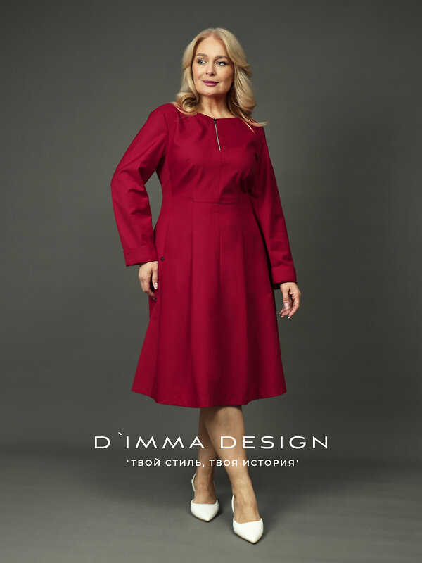 DIMMA Платье 591197 2682 Темно-красный