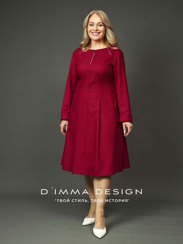 DIMMA Платье 591197 2682 Темно-красный