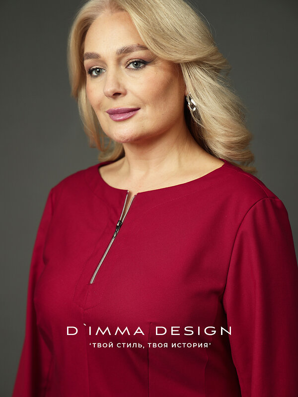 DIMMA Платье 591197 2682 Темно-красный