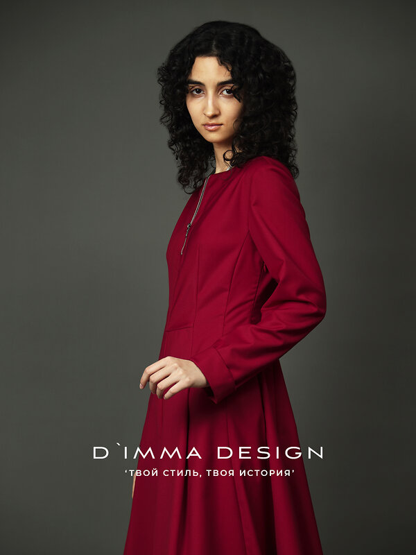 DIMMA Платье 591197 2682 Темно-красный