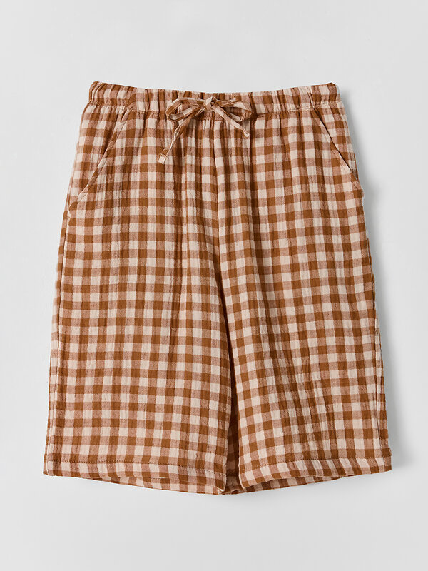MARK FORMELLE Шорты 591587 133360 коричневая клетка виши