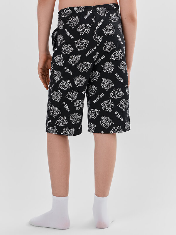 MARK FORMELLE Шорты 591589 533701 тигры на черном